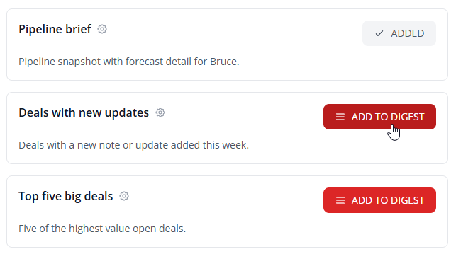 Choose blocks view in Ctrl – block gallery with common starting points