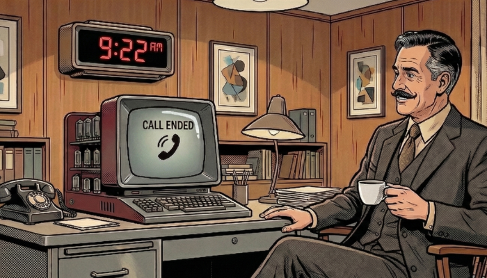 Alfred after the team huddle